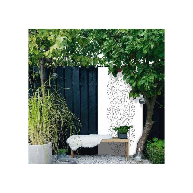 Numéro de maison avec signe papillon Panneau de jardin rouillé rustique -   France